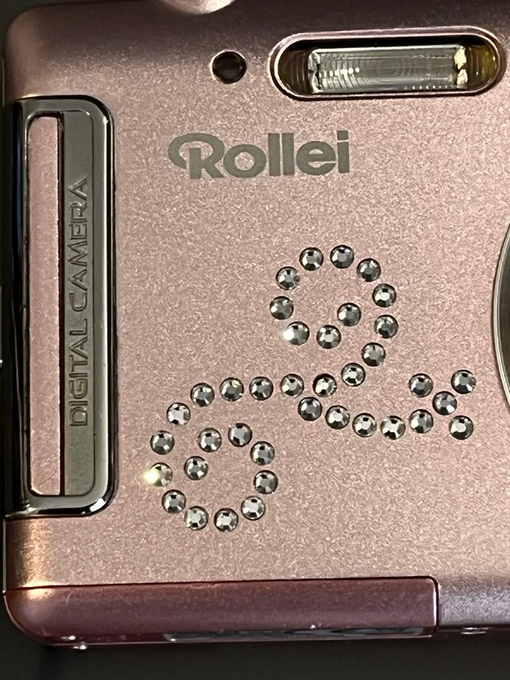 Rollei Digitalkamera Kamera XS-8 mit 8 MP Special Edition pink rosa - Bild 3 von 4