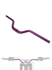 31.8mm 22mm Electric Dirt Bike Riser Handlebar,7075 Aluminum Handle Bar Purple
