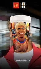 McDonald  s 2026 FIFA Word Cup Collectible Cup - Lamine Yamal Spain 