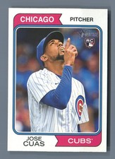 2023 Topps Heritage High Number - Jose Cuas #553 (RC)