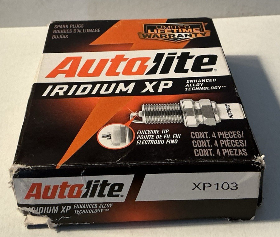 Lot Of 4 Autolite Iridium XP Spark Plugs XP103