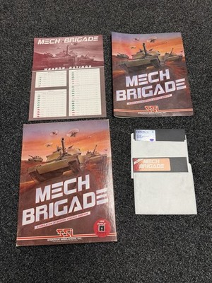 Mech Brigade - Modern Armored Warfare - SSI - 1985 / Apple II, II+, IIe & III