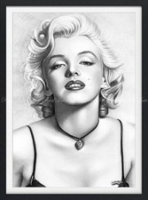 Peelable Wall Poster Marilyn Monroe Art 442 594mm Made in Japan