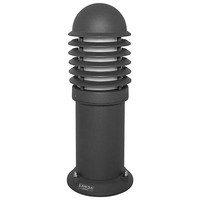 AußEnleuchte AußEnsockelleuchte AußEnlampe Alu Graphit E27 230V Max. 100W Landa