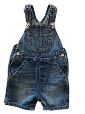 Toddler Baby Gap Denim Shortalls Size 18m-24m