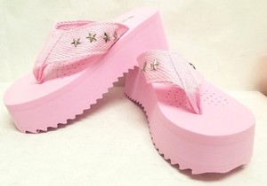 studded flip flops