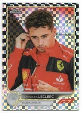 2022 Topps Chrome Formula 1 F1 Charles Leclerc 26 Checkered Flag Refractor