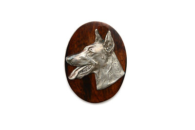 Dobermann, Doberman Pinscher, Dobie II Dog show brooch, starter