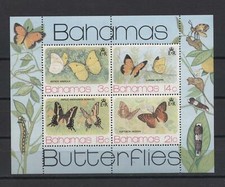 Bahamas 1975 Schmetterlinge BF13 Neu Unbesch&auml;digt MNH N3620
