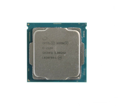 Intel Xeon E-2124 Prozessoren 3,30 GHz CPU 4 Cores 8MB 71W SR3WQ FCLGA1151 14 nm