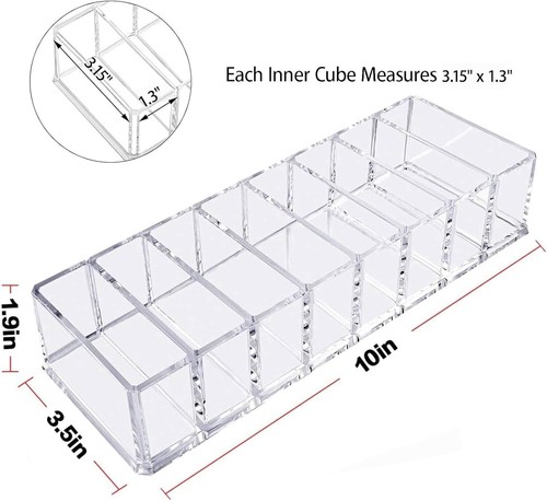 Tea Bag Organizer, Clear Acrylic Tea Bag Holder, Tea Packet Storage for Drawer, - Picture 5 of 7