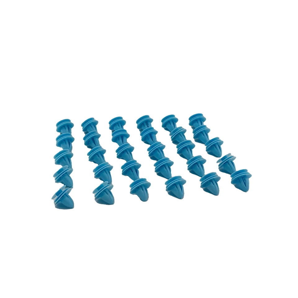 30pcs For Kia Sedona Sorento Rio K900 Optima Forte Door Trim Panel Retainer - Изображение 4 из 4