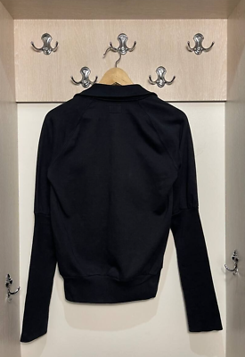 Diesel Vintage Track Full Zip Up Top Jacket in Black Women's Diesel Vintage Track Full Zip Up Top Jacket in Black Women's