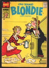 Cover of Blondie Comics Monthly #105