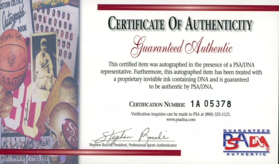 Floyd Patterson Light Heavyweight Boxer Signed Glossy 8x10 Photo PSA/DNA Auth. - Image 4 of 4