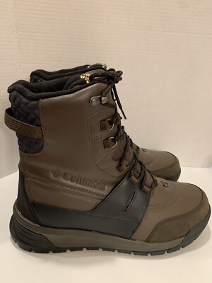NWT Columbia Men's Bugaboot Celsius Boots Size 13 WIDE Brown Black Waterproof