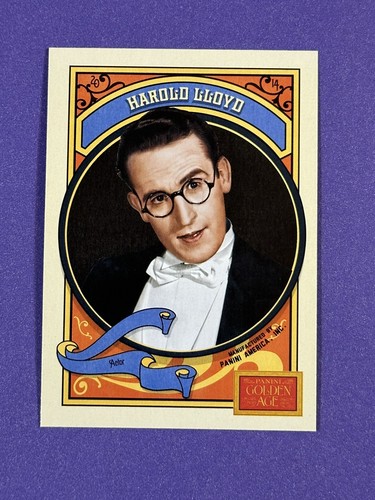 2014 Panini Golden Age Harold Lloyd #30 Actor (Q) | eBay