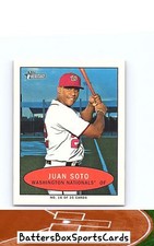 2020 Topps Heritage #16 Juan Soto 1971 Bazooka Numbered Test