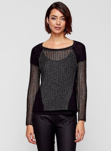 NWT Eileen Fisher Sweater Ballet Neck 