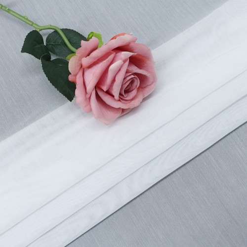 Cortina Cortina Casa de Campo con Ojales Cinta Rizada Salón Tiendas Blanco Azul Rosa - Imagen 10 de 58