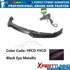 Fits 15-23 Dodge Charger 3PCS Front Lip IKON V3 ABS #PCD, VCD Black Eye Metallic