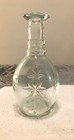 Vintage Atomic Star Starburst Clear Liquor Decanter Bottle. 8-5/8 Tall. — photo 1