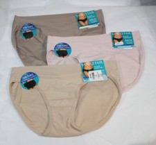 NWT set/3 VANITY FAIR Beyond Comfort 18291 BIKINI PINK TOASTED COCONUT NEUTRAL S