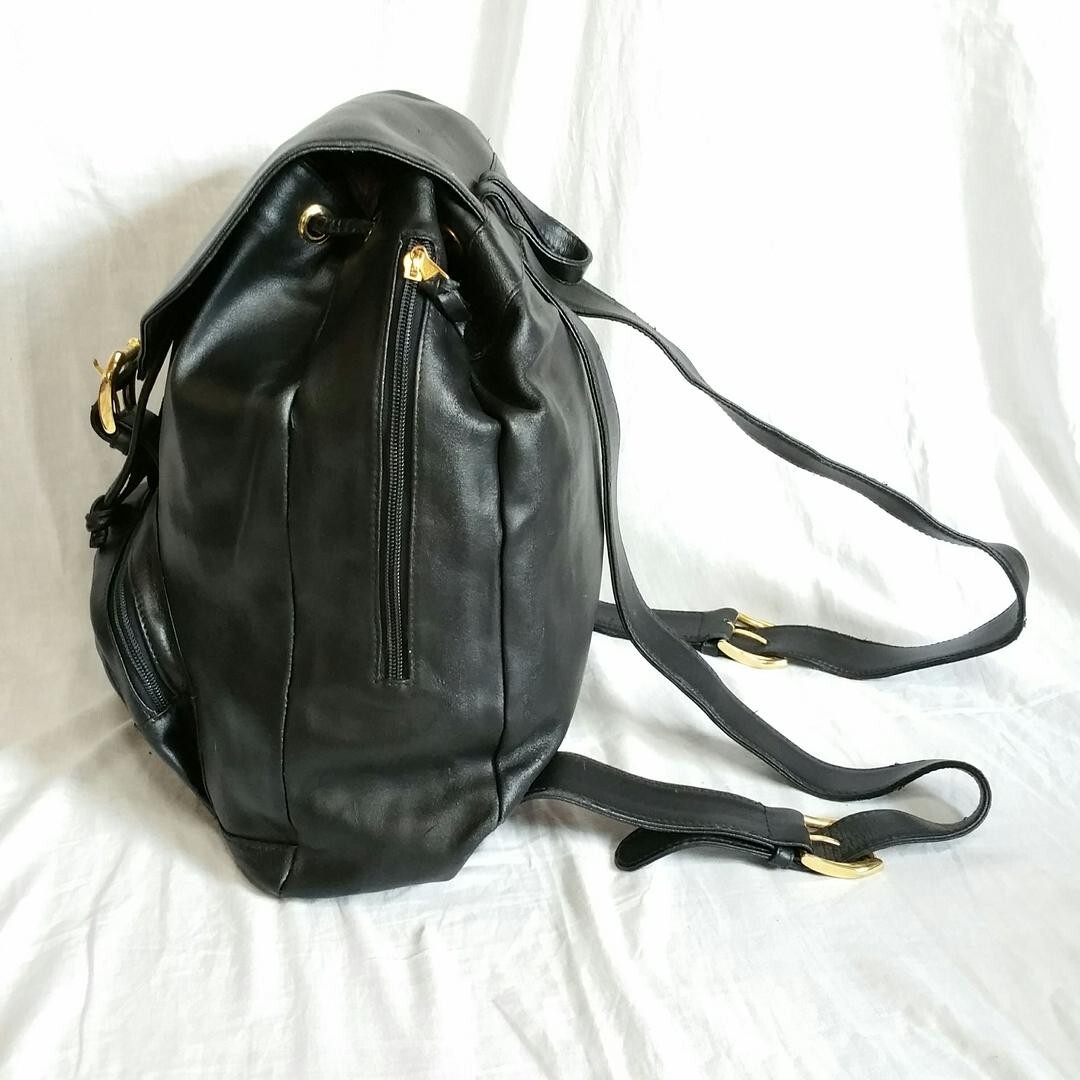 GIANNI VERSACE Leather Backpack Women | eBay