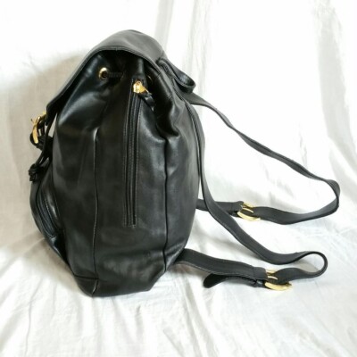 GIANNI VERSACE Leather Backpack Women | eBay