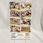 Green Bay PACKERS 1995 NFC Cetral Champs Uncut Card Sheet Budget Gourmet Orville