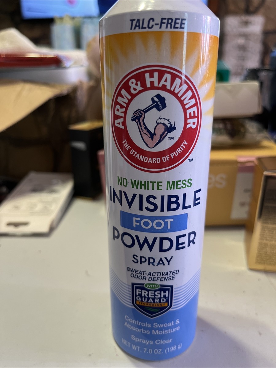 Arm Hammer No White Mess Invisible Spray Foot Powder Oz