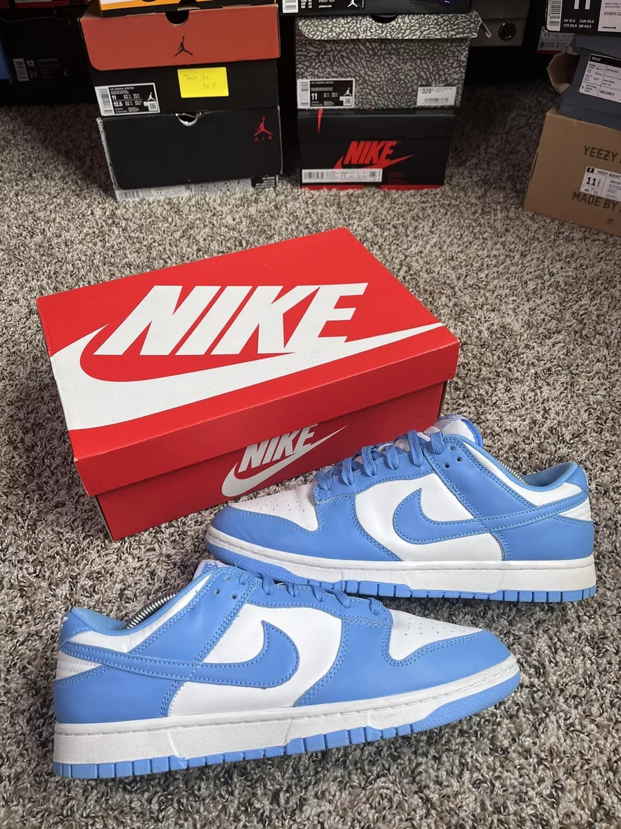 Nike Dunk Low UNC 2021 size 11 DD1391-102 OG University Blue Retro