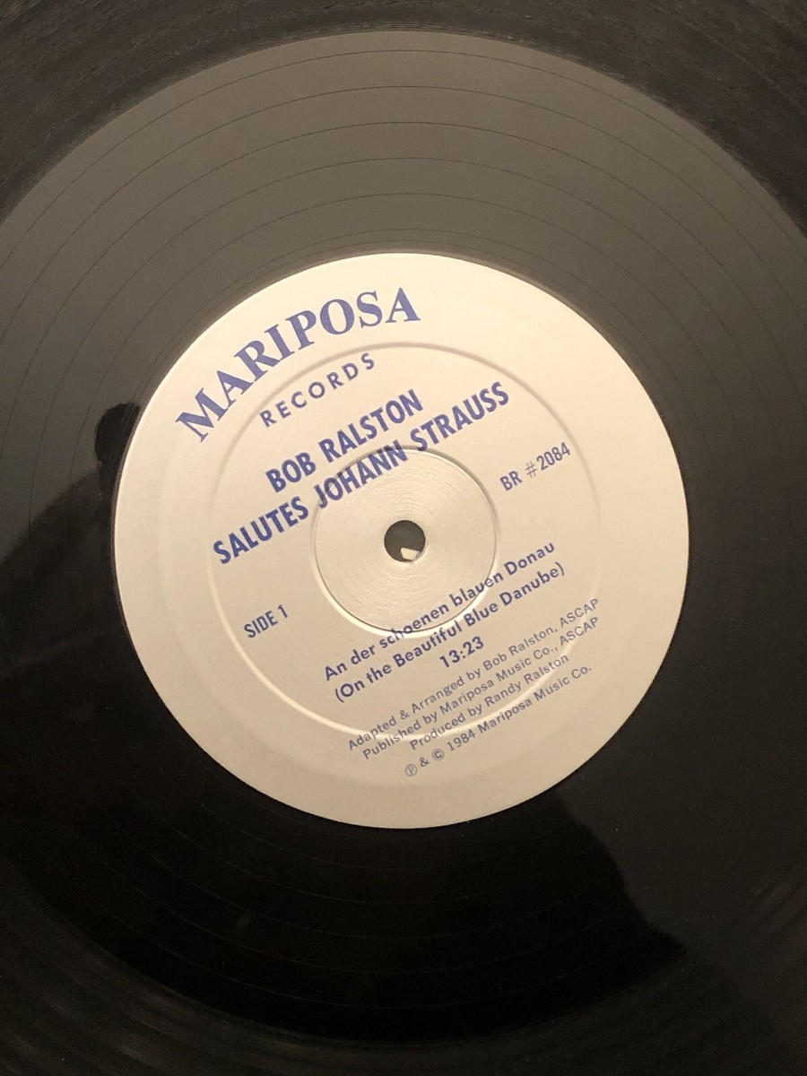 Bob Ralston Salutes Johann Strauss~AUTOGRAPHED~BEST WHISHES