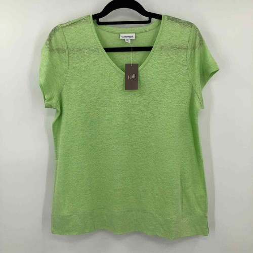 Buy J. Jill Love Linen Lime Green 