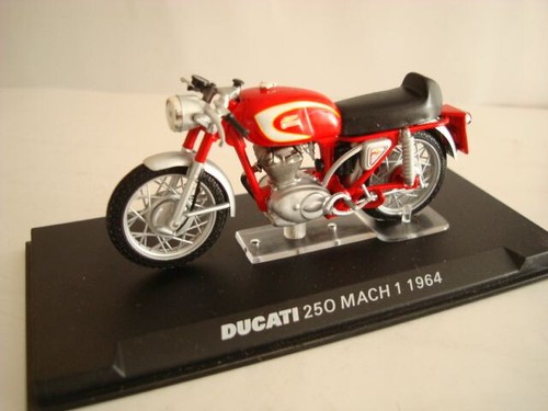 Ducati 250 Mach I Rot 1964 - 1:24 Altaya - 第 1/3 張圖片