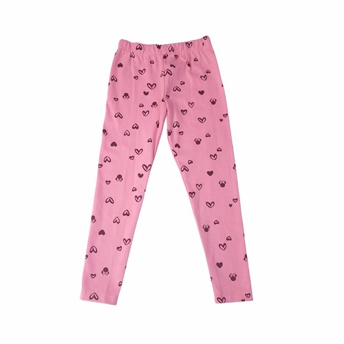 Disney Junior Minnie Mouse Outfit For Girls / Long Sleeve Shirt & Leggings Set - Picture 7 of 9