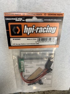 Hpi 308 / 160565 LED Battery 🔥🏁 level Indicator Hpi Savage X Xl 5.9 BRAND NEW