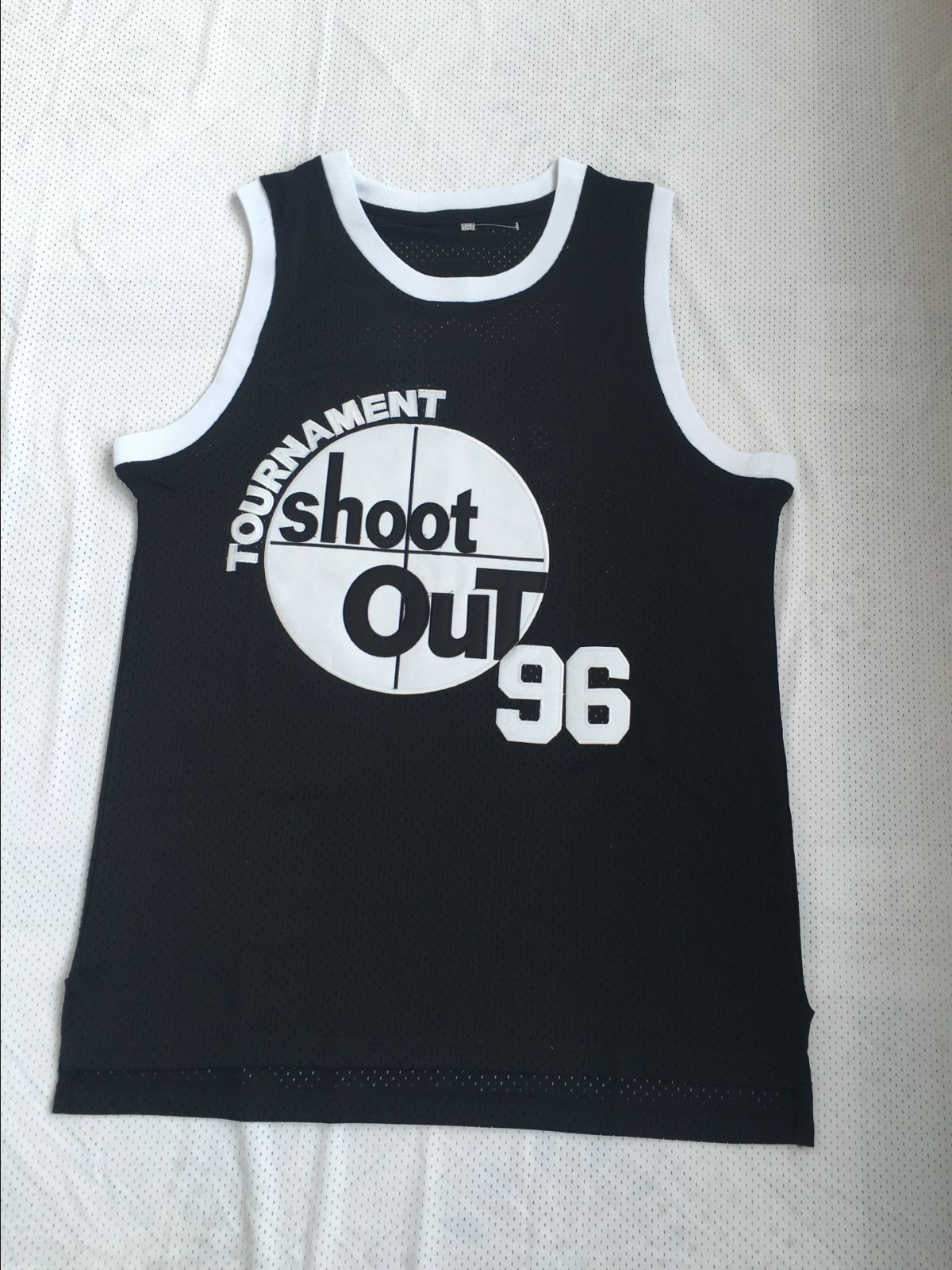 Birdie 96 above the rim shoot out tournament men's basketball jersey stitched