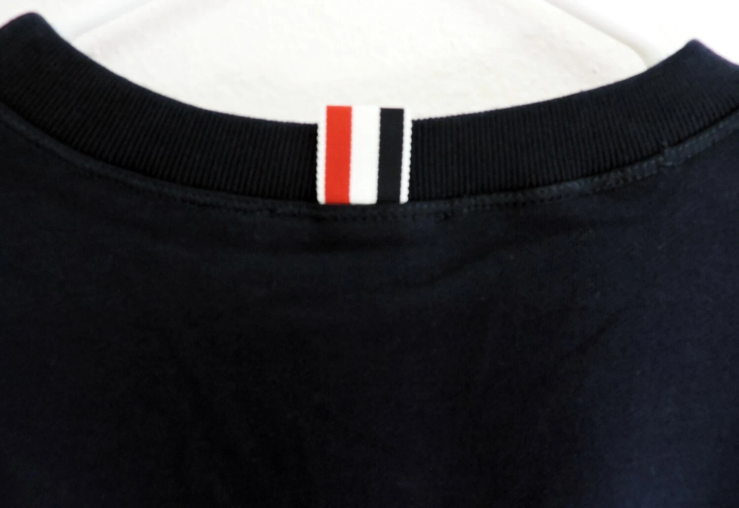 Felpa Thom Browne Navy Classic Loopback nuova con etichette taglia 3 (media grande)