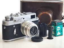 TESTED KMZ MIR Industar-50 3.5/50mm, USSR 35mm Film Vintage Camera. M39 mount