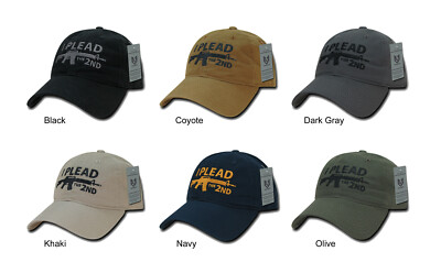 American Second Amendment Right to Keep and Bear Arms I Plead the Second Cap