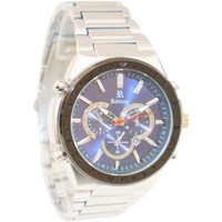 Herrenuhr RöTting Design Blaues Ziffernblatt Chrono-Look Datumsanzeige Neu