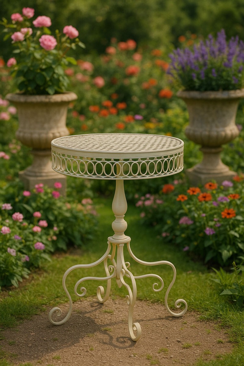 Table de Jardin Vintage en Métal, 1950s en vente sur