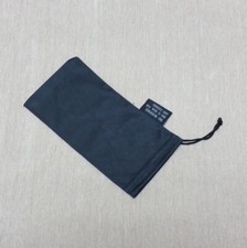 Microfiber Pouch Soft Cleaning Case Sunglasses Eyeglasses Black Color