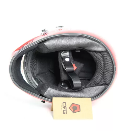 DOT Approved Fiberglass Motorcycle Helmet Full Face Racing Motorbike Helmets - Bild 2 von 9
