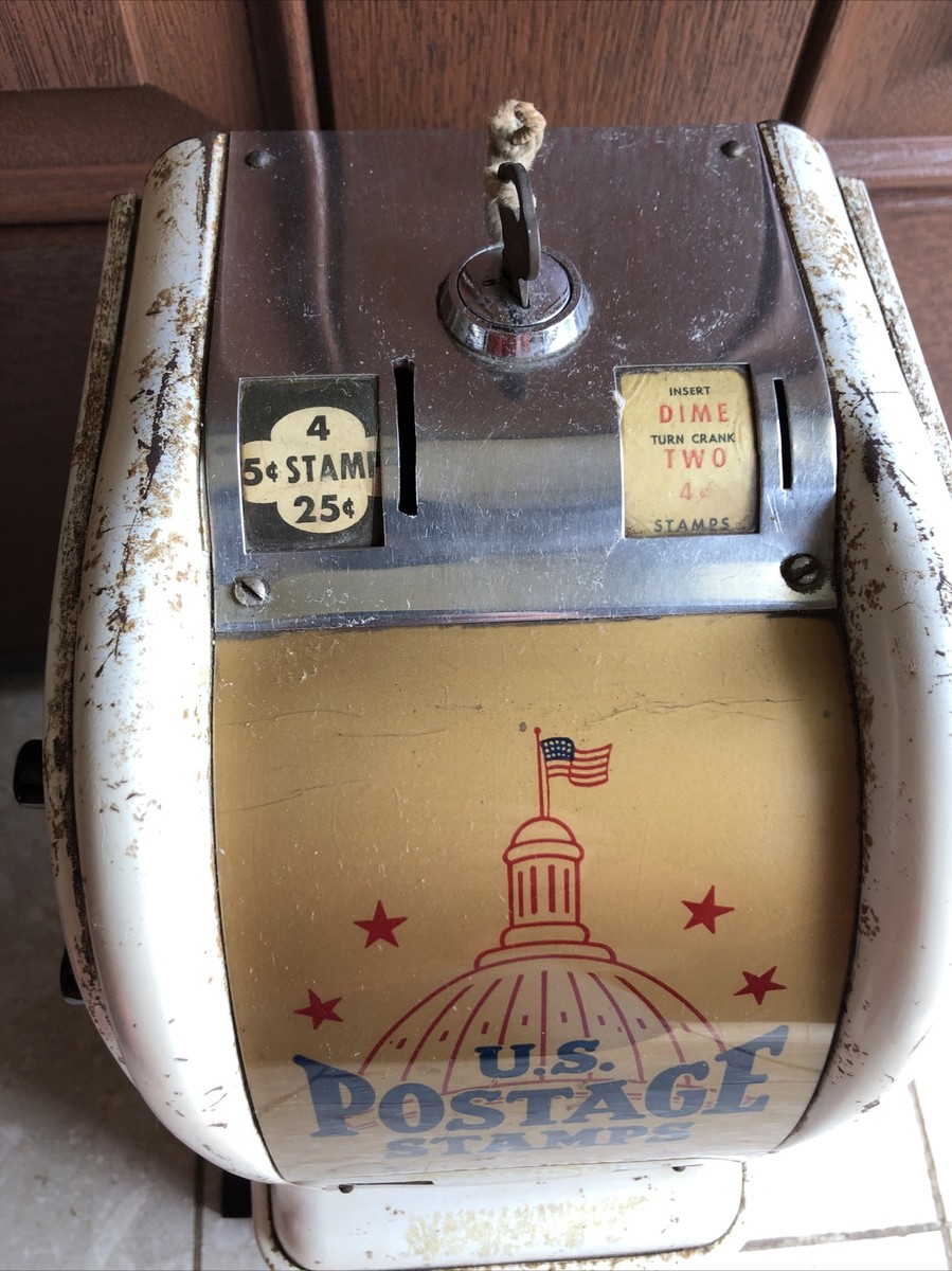 ヴィンテージ POSTAGE STAMPS 切手販売機 アメリカ雑貨 ヴィンテージ