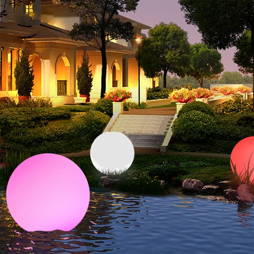 Floating Pool Lights 16 Colors Pond LED Ball Lights Hot Tub Lights with Remote - Picture 3 of 12