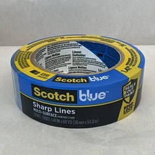 Scotch Blue Sharp Lines Multi-Surface Painter's Tape 1.41 inches x 60 yards