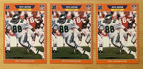 Keith Jackson #318 1989 Pro Set card
