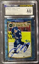 Peter Forsberg Cards, Rookie Cards and Autographed Memorabilia Guide 42